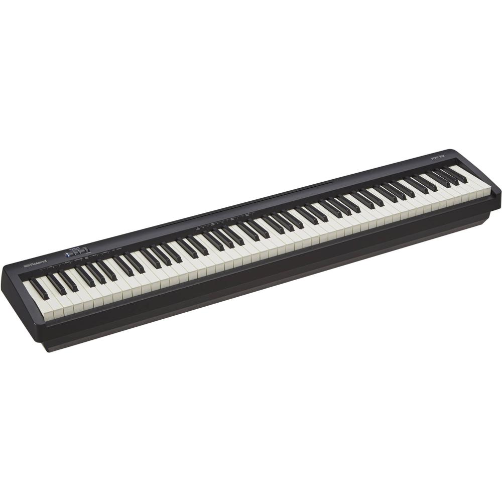 Piano Digital Roland FP-10 de 88 Teclas con Acción de Martillo, Sonido Super L y Conectividad B