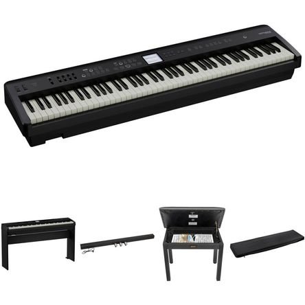 Piano Digital Portátil Roland FP-E50 de 88 Teclas con Soporte Personalizado, Unidad de 3 Pedales, Ba 1747663-REG Piano Digital Portátil Roland FP-E50 de 88 Teclas con Soporte Personalizado, Unidad de 3 Pedales, Ba 1747663-REG