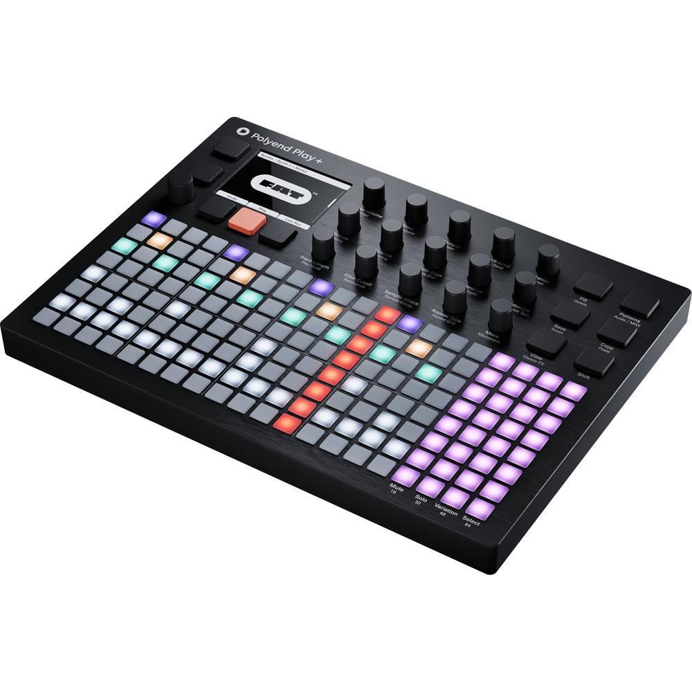 Polyend Play+ Sintetizador/Sampler/Groovebox Compacto con 8 Pistas de Audio y MIDI, 30 Kits de Muest 1792515-REG Polyend Play+ Sintetizador/Sampler/Groovebox Compacto con 8 Pistas de Audio y MIDI, 30 Kits de Muest 1792515-REG