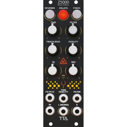 Procesador de Multi-Efectos TipTop Audio Z5000 para Eurorack (8 HP, Negro) - 24 Efectos, Parámetros 1786877-REG