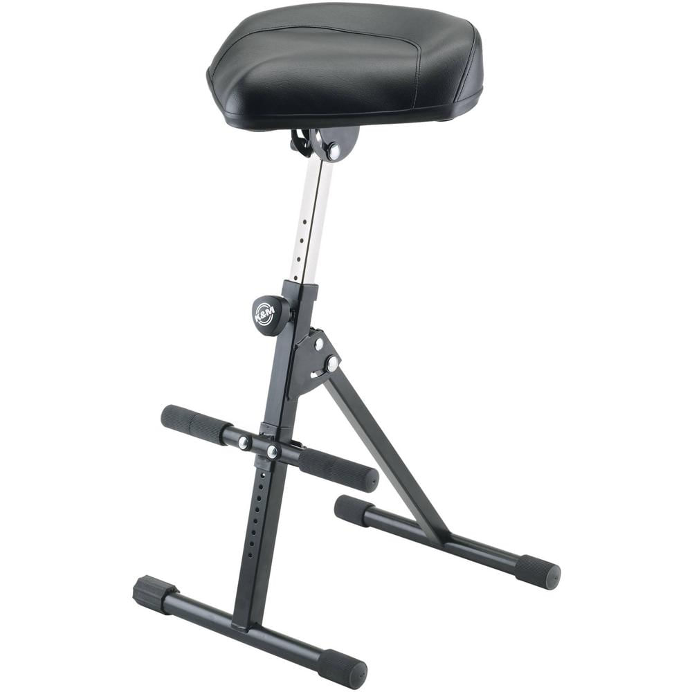 Silla de Músico K&M: Asiento Ergonómico, Ajustable y Plegable con Reposapiés 686933-REG Silla de Músico K&M: Asiento Ergonómico, Ajustable y Plegable con Reposapiés 686933-REG