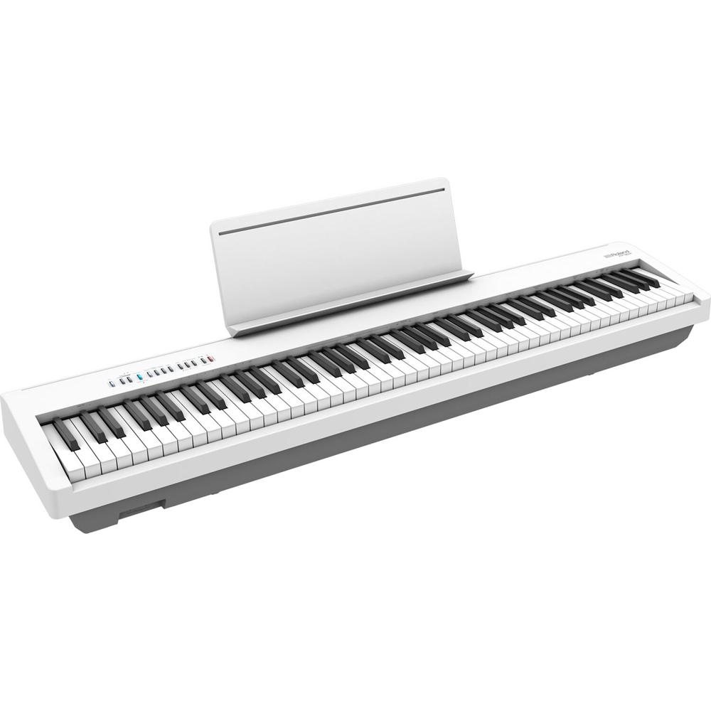 Piano Digital Portátil Roland FP-30X con Bluetooth (Blanco) - Compacto, Teclado Sensible al Tacto, M