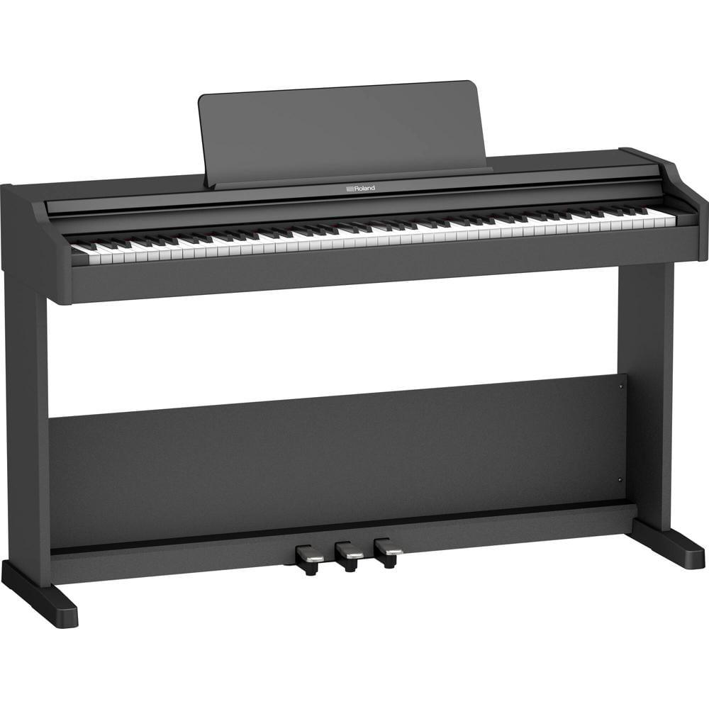 Piano Digital Roland RP107 de 88 Teclas (Negro) - Ideal para Familias en Crecimiento, Diseño Clásico 1716942-REG Piano Digital Roland RP107 de 88 Teclas (Negro) - Ideal para Familias en Crecimiento, Diseño Clásico 1716942-REG
