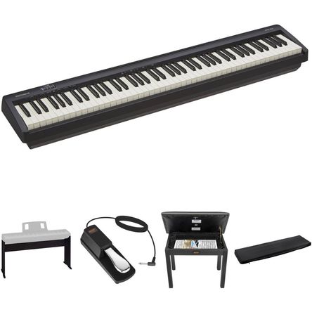 Roland FP-10 Paquete para Hogar/Estudio (Negro) - Piano Digital de 88 Teclas, Soporte KSC-FP10-BK, P 1463973-REG Roland FP-10 Paquete para Hogar/Estudio (Negro) - Piano Digital de 88 Teclas, Soporte KSC-FP10-BK, P 1463973-REG