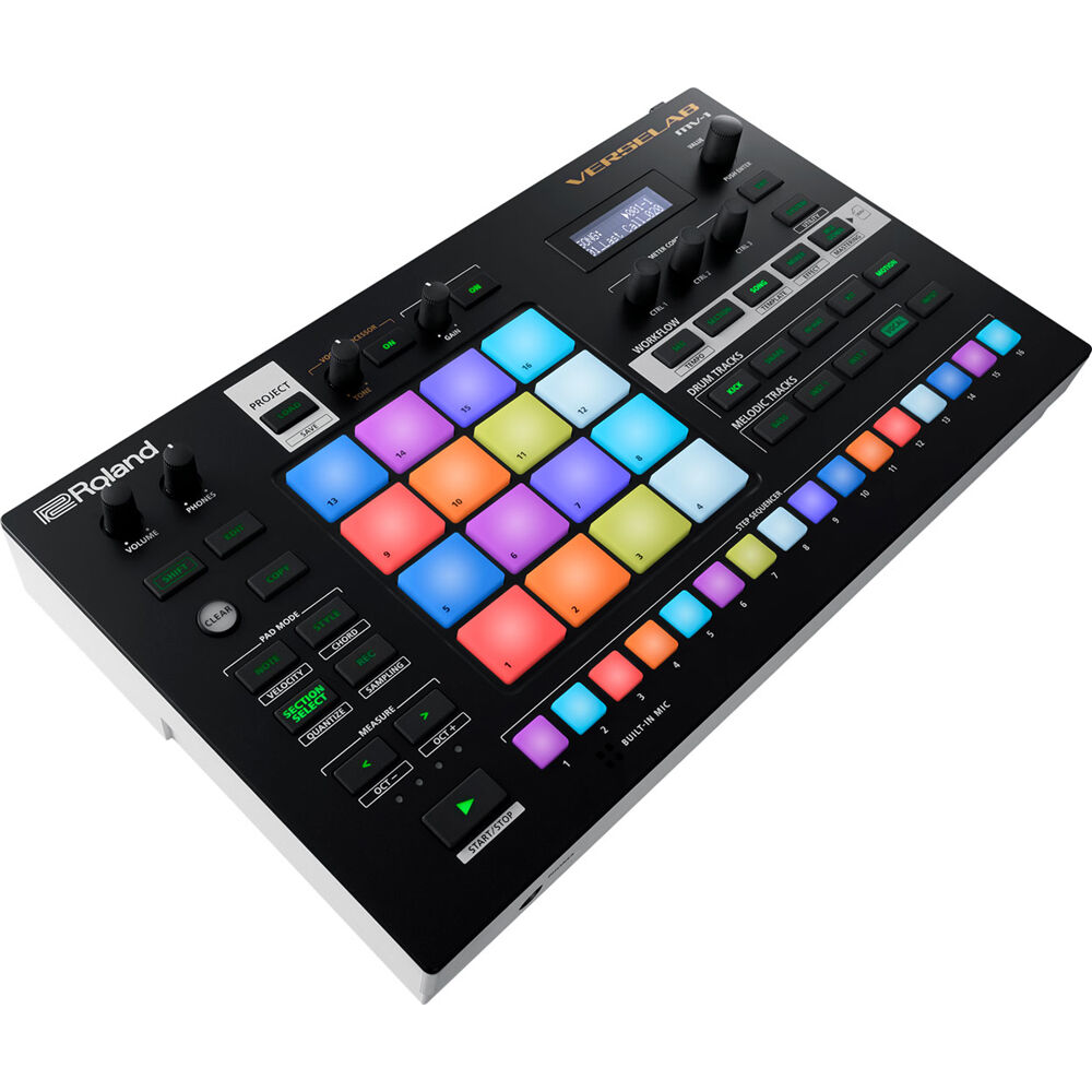 Roland VERSELAB MV1: Estación de Trabajo de Producción Musical con Flujo de Trabajo Práctico y Efect