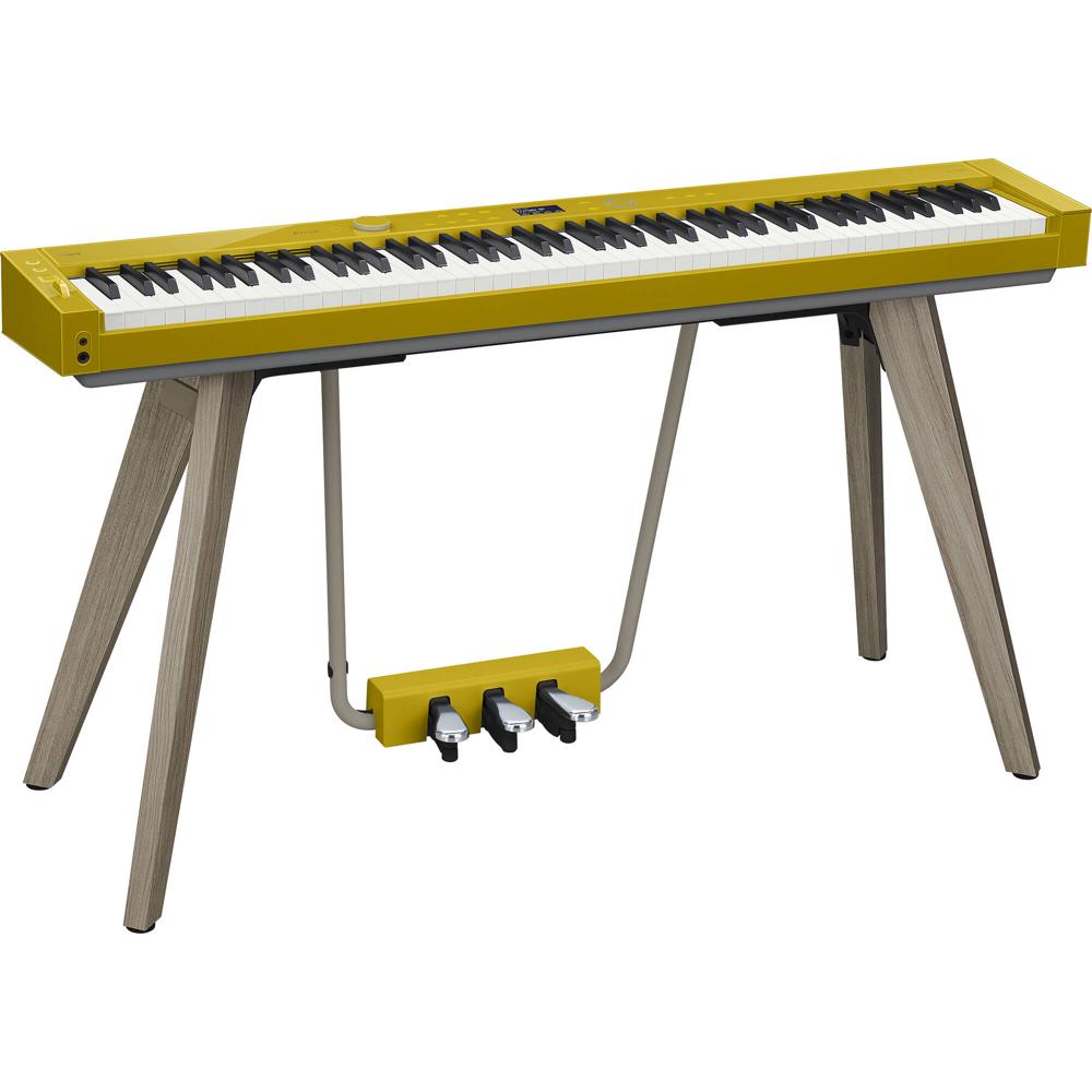 Piano Digital Portátil Casio Privia PX-S7000 de 88 Teclas (Mostaza Armoniosa) - Ideal para Músicos I