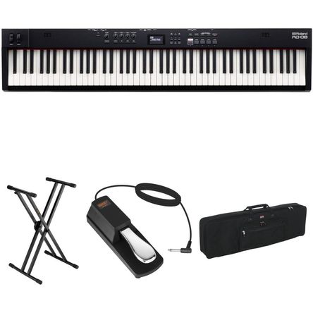 Roland RD-08 Piano Digital de Escenario Kit con Soporte X, Pedal de Sostenido, Bolsa de Transporte - 1818857-REG