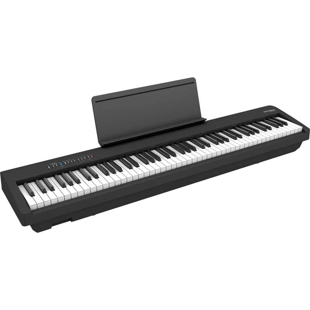 Piano Digital Portátil Roland FP-30X con Bluetooth (Negro) - Compacto, Teclado Sensible al Tacto, Mo