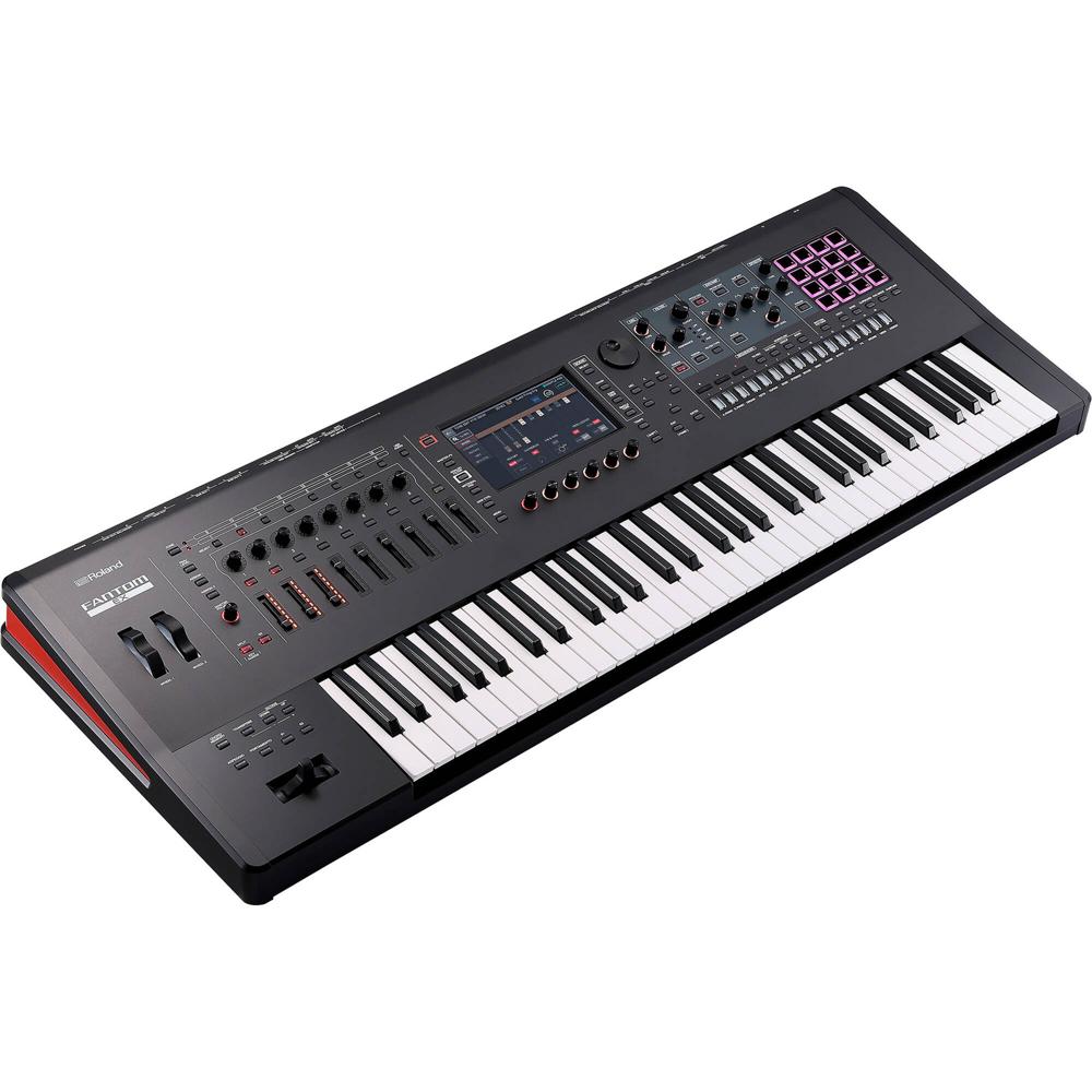 Roland Fantom 6 EX - Teclado Workstation de 61 Teclas para Compositores y Productores con ZEN-Core y