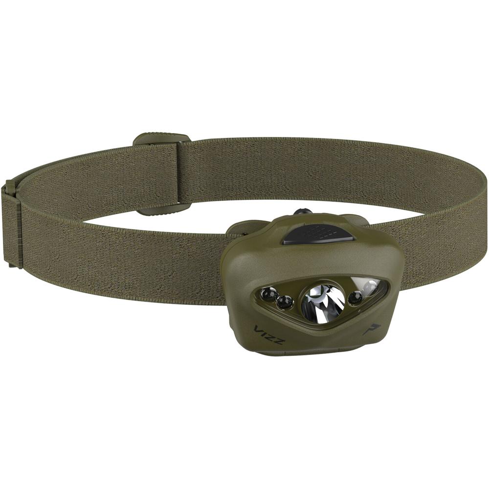 Princeton Tec Vizz 550 RGB Linterna Frontal (Olive Drab) - 550 Lúmenes, Modos de Luz Roja, Verde y A 1744667-REG Princeton Tec Vizz 550 RGB Linterna Frontal (Olive Drab) - 550 Lúmenes, Modos de Luz Roja, Verde y A 1744667-REG