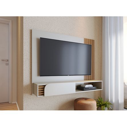 Centro de Entretenimiento Panel Osaka Off White Centro de Entretenimiento Panel Osaka Off White