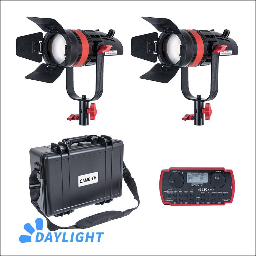 Kit de 2 Luces Came Tv Q 55W Boltzen 55W Mark Ii High Output Daylight Fresnel 1609992-REG Kit de 2 Luces Came Tv Q 55W Boltzen 55W Mark Ii High Output Daylight Fresnel 1609992-REG