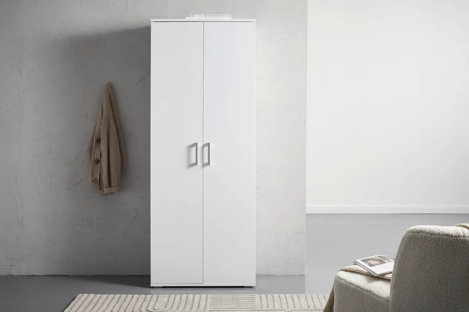 Armario Multiusos Joselo color Blanco 2 puertas TU MESITA