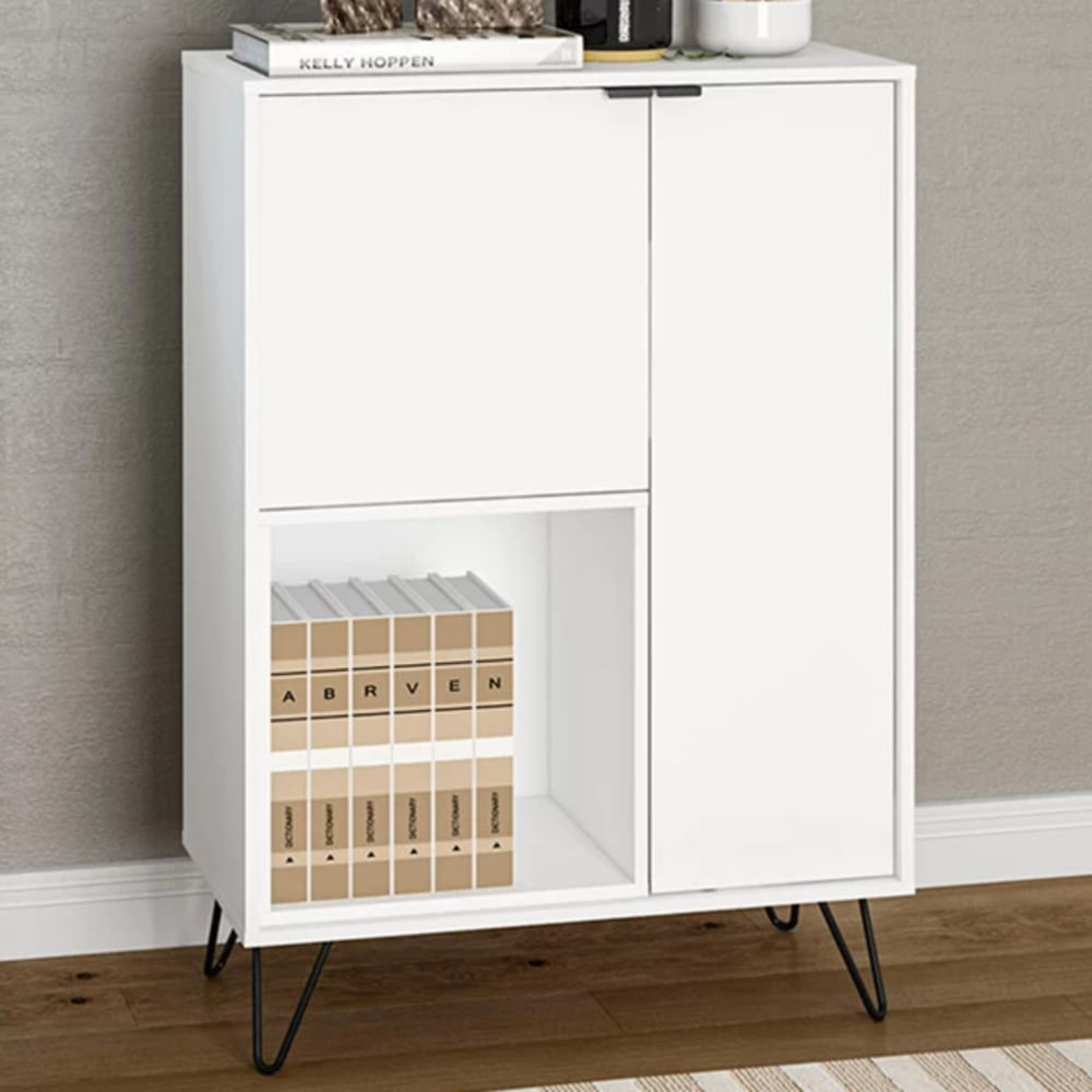 Aparador Contemporáneo Sagitario color Blanco 2 puertas TU MESITA