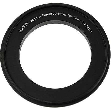 Anillo Inverso FotodioX Macro para Nikon Z (72mm) - Montaje de Lente Inverso para Fotos Macro, Compa 1650738-REG Anillo Inverso FotodioX Macro para Nikon Z (72mm) - Montaje de Lente Inverso para Fotos Macro, Compa 1650738-REG