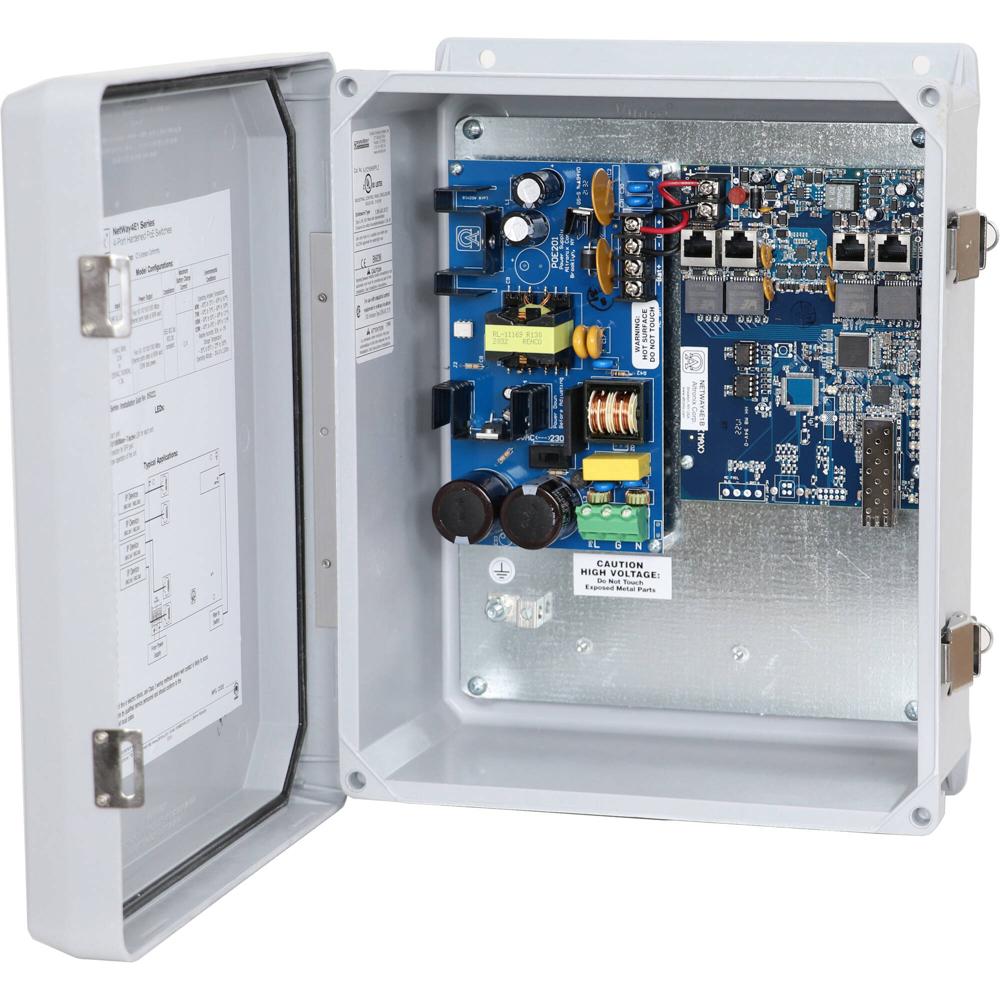 ALTRONIX NetWay4E1WP Switch de Red Exterior Resistente con 4 Puertos Gigabit PoE+, Cargador Integrad 1719517-REG ALTRONIX NetWay4E1WP Switch de Red Exterior Resistente con 4 Puertos Gigabit PoE+, Cargador Integrad 1719517-REG