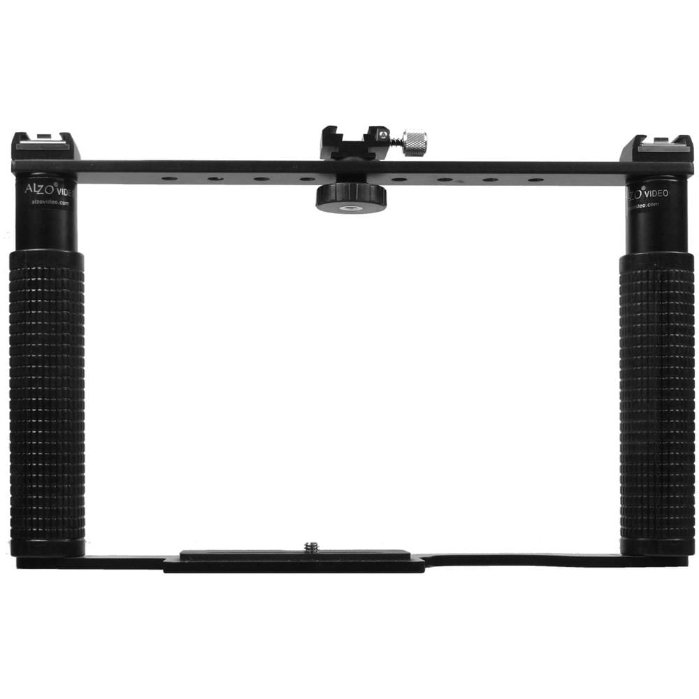 ALZO Transformer DSLR Rig: Soporte DSLR con Acceso Abierto a Todos los Puertos, 3 Montajes de Zapata 1237100-REG ALZO Transformer DSLR Rig: Soporte DSLR con Acceso Abierto a Todos los Puertos, 3 Montajes de Zapata 1237100-REG