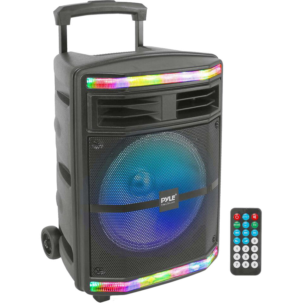 Pyle Pro PPHP1044B Altavoz PA Portátil Bluetooth de 10 Pyle Pro PPHP1044B Altavoz PA Portátil Bluetooth de 10