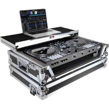 ProX Flight Case para Controlador RANE ONE con Estante para Laptop, 1 RU, Ruedas y Construcción de C 1618275-REG ProX Flight Case para Controlador RANE ONE con Estante para Laptop, 1 RU, Ruedas y Construcción de C 1618275-REG