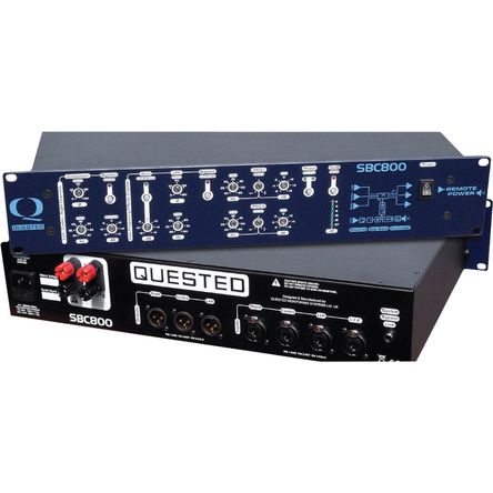 Quested SBC800 Powered LFE/Sub-Bass and LCR Controller (800W) 1032677-REG Quested SBC800 Powered LFE/Sub-Bass and LCR Controller (800W) 1032677-REG