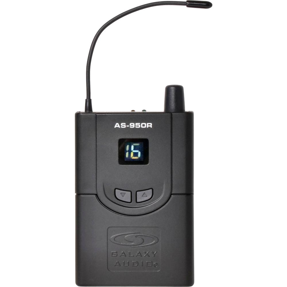 Galaxy Audio AS-950RP2 Receptor Inalámbrico de Monitoreo Personal Any Spot Series (Banda P2, 470 MHz 1482176-REG Galaxy Audio AS-950RP2 Receptor Inalámbrico de Monitoreo Personal Any Spot Series (Banda P2, 470 MHz 1482176-REG