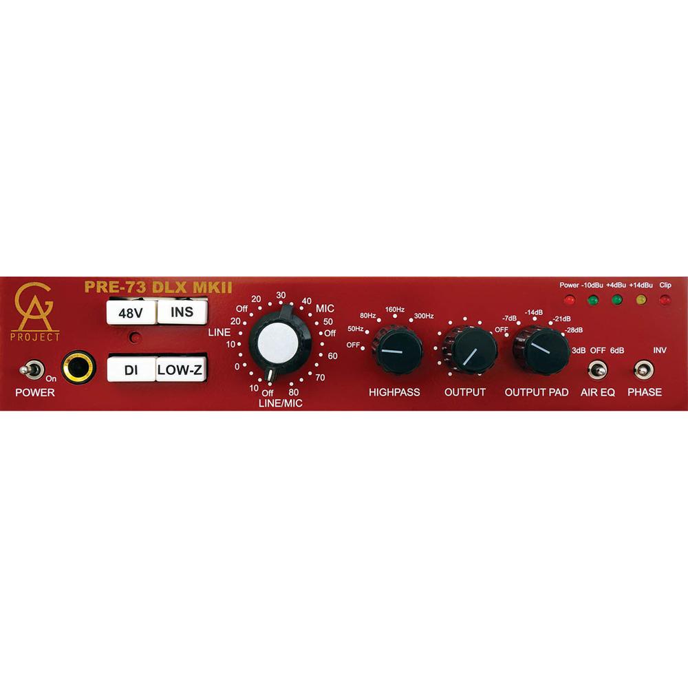 Golden Age Project PRE-73 DLX - Preamp de Micrófono Estilo 73 con Entradas Mic, Instrumento y Línea, 1581330-REG Golden Age Project PRE-73 DLX - Preamp de Micrófono Estilo 73 con Entradas Mic, Instrumento y Línea, 1581330-REG