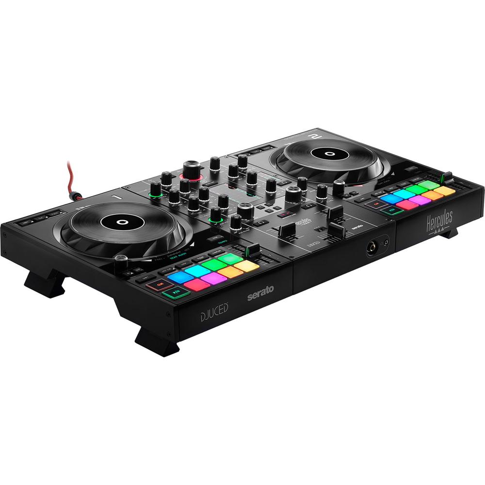 Hercules DJControl Inpulse 500: Controlador DJ USB de 2 Canales con Interfaz de Audio de Alta Calida 1568267-REG Hercules DJControl Inpulse 500: Controlador DJ USB de 2 Canales con Interfaz de Audio de Alta Calida 1568267-REG