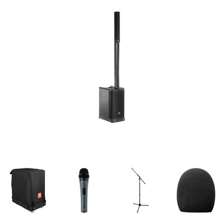 JBL EON ONE MK2 Kit con Bolsa, Micrófono y Accesorios - 1500W, 123 dB, Woofer de 10 JBL EON ONE MK2 Kit con Bolsa, Micrófono y Accesorios - 1500W, 123 dB, Woofer de 10