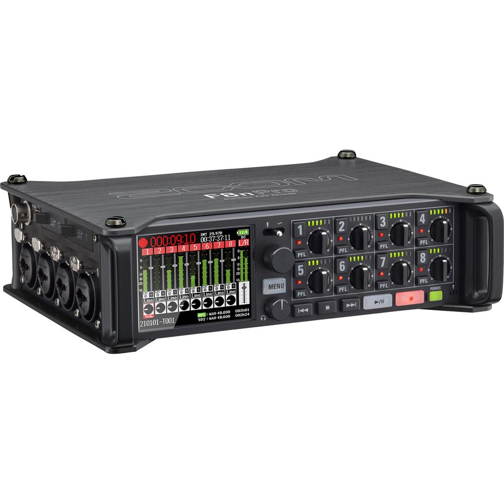 Grabadora de Campo Multitrack Zoom F8n Pro: 8 Entradas, 10 Pistas, Grabación 32-Bit Float, Preamplif 1692954-REG Grabadora de Campo Multitrack Zoom F8n Pro: 8 Entradas, 10 Pistas, Grabación 32-Bit Float, Preamplif 1692954-REG