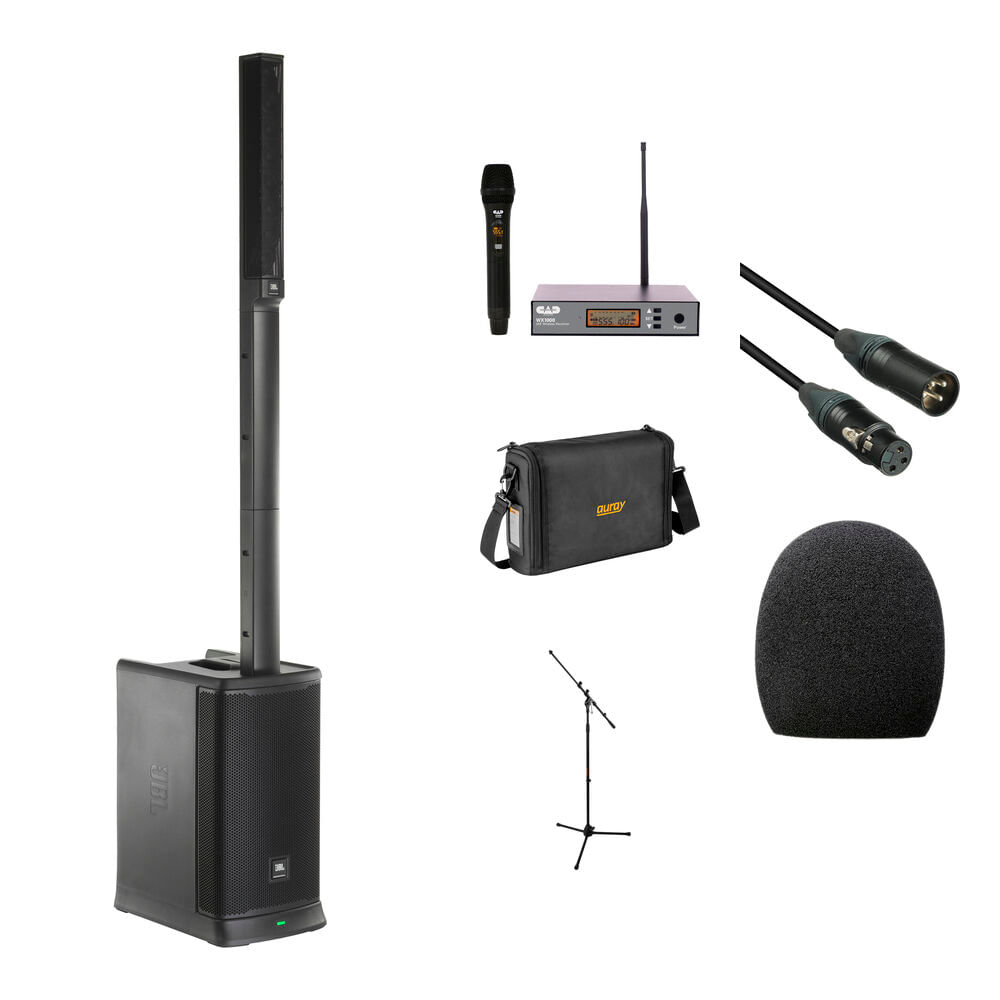 JBL EON ONE MK2 Paquete de Sonido en Vivo con Micrófono Inalámbrico y Accesorios - 1500W, 123 dB, Me 1692352-REG JBL EON ONE MK2 Paquete de Sonido en Vivo con Micrófono Inalámbrico y Accesorios - 1500W, 123 dB, Me 1692352-REG