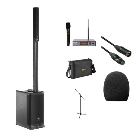 JBL EON ONE MK2 Paquete de Sonido en Vivo con Micrófono Inalámbrico y Accesorios - 1500W, 123 dB, Me 1692352-REG JBL EON ONE MK2 Paquete de Sonido en Vivo con Micrófono Inalámbrico y Accesorios - 1500W, 123 dB, Me 1692352-REG