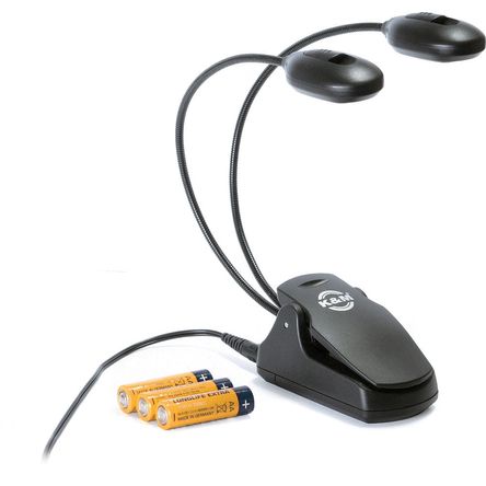 K&M 12270 Luz de Atril Musical Clip-On (Doble Cabeza, Negra) 911214-REG K&M 12270 Luz de Atril Musical Clip-On (Doble Cabeza, Negra) 911214-REG