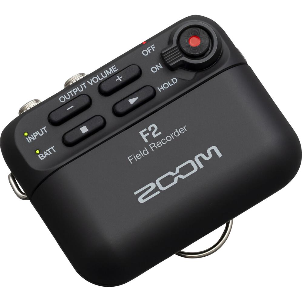 Grabadora de Campo Ultracompacta Zoom F2 con Micrófono Lavalier para Videógrafos, Podcasters y Vlogg 1603895-REG Grabadora de Campo Ultracompacta Zoom F2 con Micrófono Lavalier para Videógrafos, Podcasters y Vlogg 1603895-REG