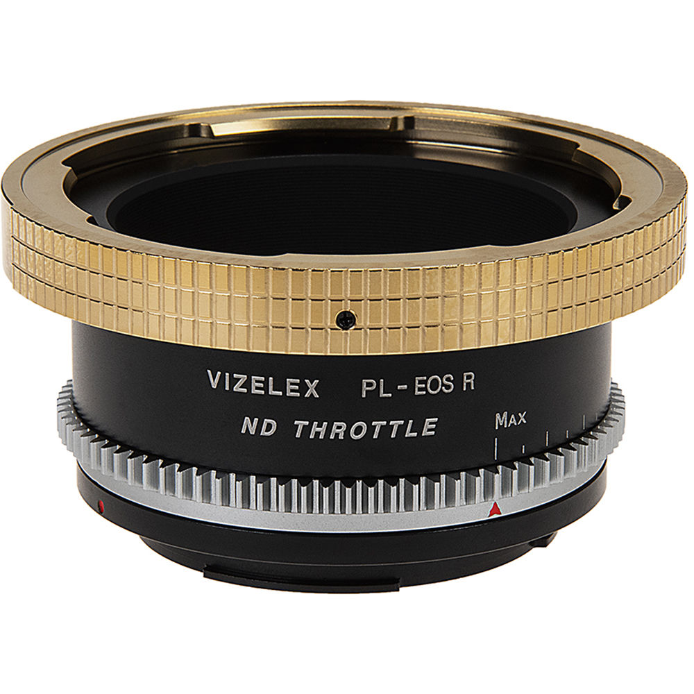Adaptador de Montura de Lente FotodioX Vizelex CinePro ND para Lentes ARRI PL a Cámaras Canon RF - C 1486458-REG Adaptador de Montura de Lente FotodioX Vizelex CinePro ND para Lentes ARRI PL a Cámaras Canon RF - C 1486458-REG