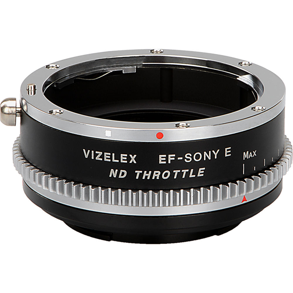 Adaptador de Montura de Lente FotodioX Vizelex Cine ND Throttle para Lentes Canon EF o EF-S a Cámara 1489958-REG Adaptador de Montura de Lente FotodioX Vizelex Cine ND Throttle para Lentes Canon EF o EF-S a Cámara 1489958-REG