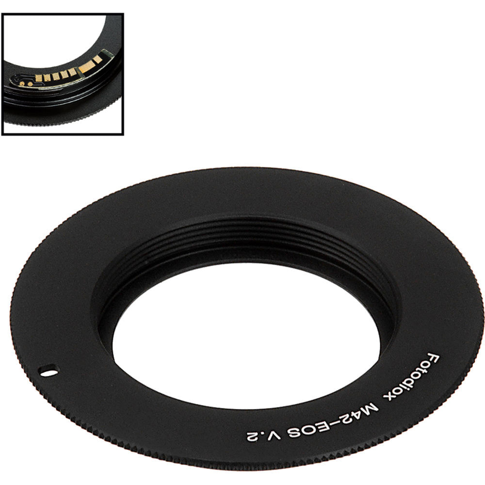 Adaptador de Montura de Lente FotodioX Tipo 2 con Chip de Confirmación de Enfoque Generación v10 par 1449691-REG Adaptador de Montura de Lente FotodioX Tipo 2 con Chip de Confirmación de Enfoque Generación v10 par 1449691-REG