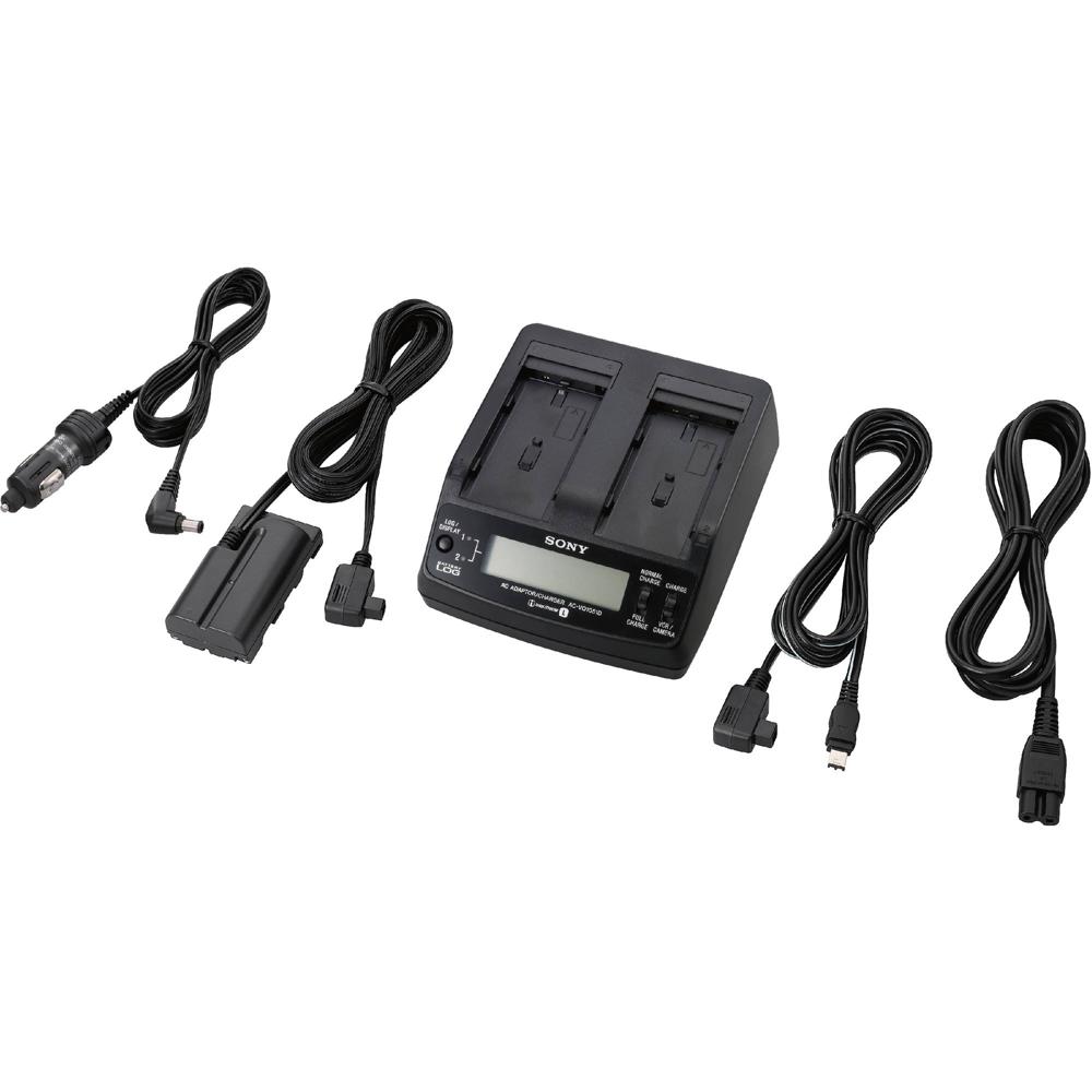 Adaptador de Corriente y Cargador Doble Sony para Baterías de la Serie L - Cambia de Adaptador a Car 813535-REG Adaptador de Corriente y Cargador Doble Sony para Baterías de la Serie L - Cambia de Adaptador a Car 813535-REG