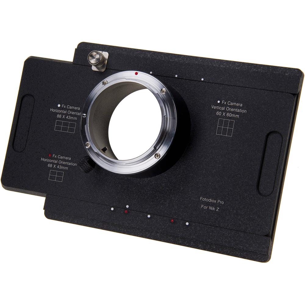 Adaptador de Costura Multi-Posición FotodioX para Cámara Nikon Z-Mount con Respaldo Graflok 1521530-REG Adaptador de Costura Multi-Posición FotodioX para Cámara Nikon Z-Mount con Respaldo Graflok 1521530-REG