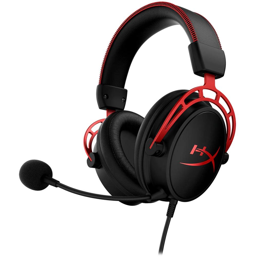 Auriculares Gaming HyperX Cloud Alpha (Negro/Rojo) - Drivers de 50mm, Conexión Jack de 3.5mm, Almoha 1721777-REG Auriculares Gaming HyperX Cloud Alpha (Negro/Rojo) - Drivers de 50mm, Conexión Jack de 3.5mm, Almoha 1721777-REG