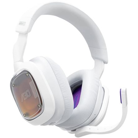 Auriculares Inalámbricos ASTRO Gaming A30 para PS5 (Blanco) - Tecnología LIGHTSPEED, Diseño Over-Ear 1745795-REG