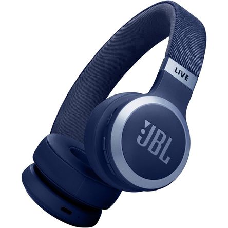Auriculares Inalámbricos JBL Live 670NC con Cancelación de Ruido (Azul) - Sonido JBL, Hasta 65 Horas 1808924-REG