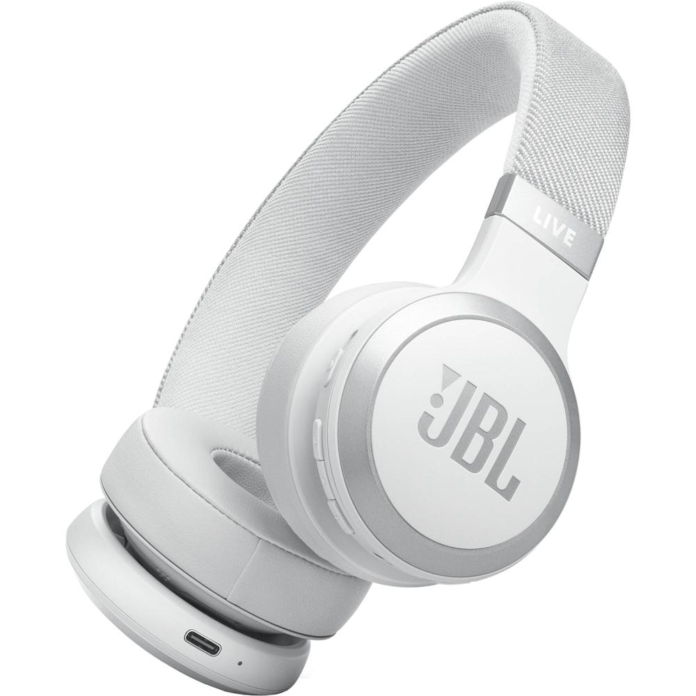 Auriculares Inalámbricos JBL Live 670NC con Cancelación de Ruido (Blanco) - Sonido JBL, Hasta 65 Hor 1808925-REG Auriculares Inalámbricos JBL Live 670NC con Cancelación de Ruido (Blanco) - Sonido JBL, Hasta 65 Hor 1808925-REG