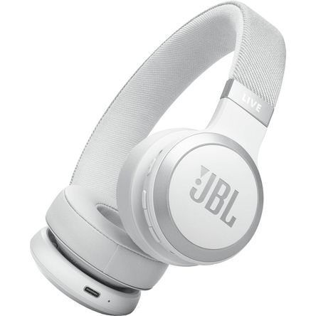 Auriculares Inalámbricos JBL Live 670NC con Cancelación de Ruido (Blanco) - Sonido JBL, Hasta 65 Hor 1808925-REG