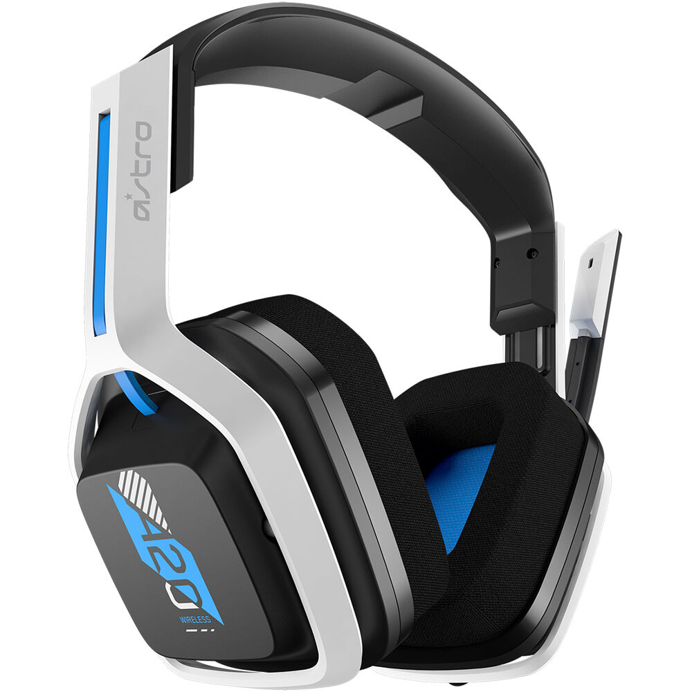 Auriculares Inalámbricos ASTRO Gaming A20 para PlayStation 4 y 5 (Negro/Blanco/Azul) - Sonido de 40m 1610213-REG Auriculares Inalámbricos ASTRO Gaming A20 para PlayStation 4 y 5 (Negro/Blanco/Azul) - Sonido de 40m 1610213-REG