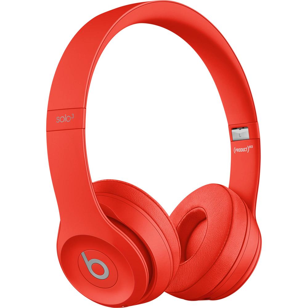 Beats by Dr. Dre Beats Solo3 Wireless On-Ear Headphones (PRODUCT)RED Citrus Red - Sonido Claro y Bal 1512403-REG Beats by Dr. Dre Beats Solo3 Wireless On-Ear Headphones (PRODUCT)RED Citrus Red - Sonido Claro y Bal 1512403-REG