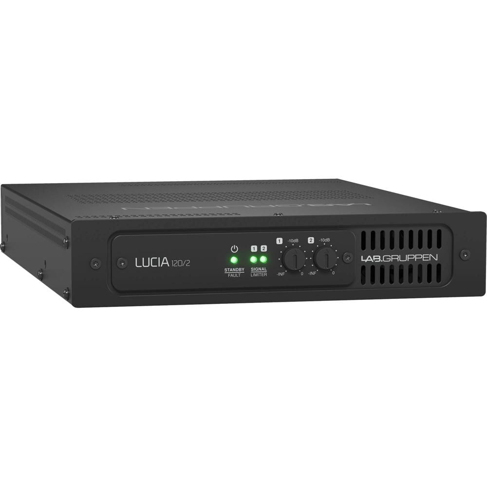 Amplificador Matriz Compacto Lab.Gruppen LUCIA 120/2 (2 x 60W) con DSP y Protección Integral 1698781-REG Amplificador Matriz Compacto Lab.Gruppen LUCIA 120/2 (2 x 60W) con DSP y Protección Integral 1698781-REG