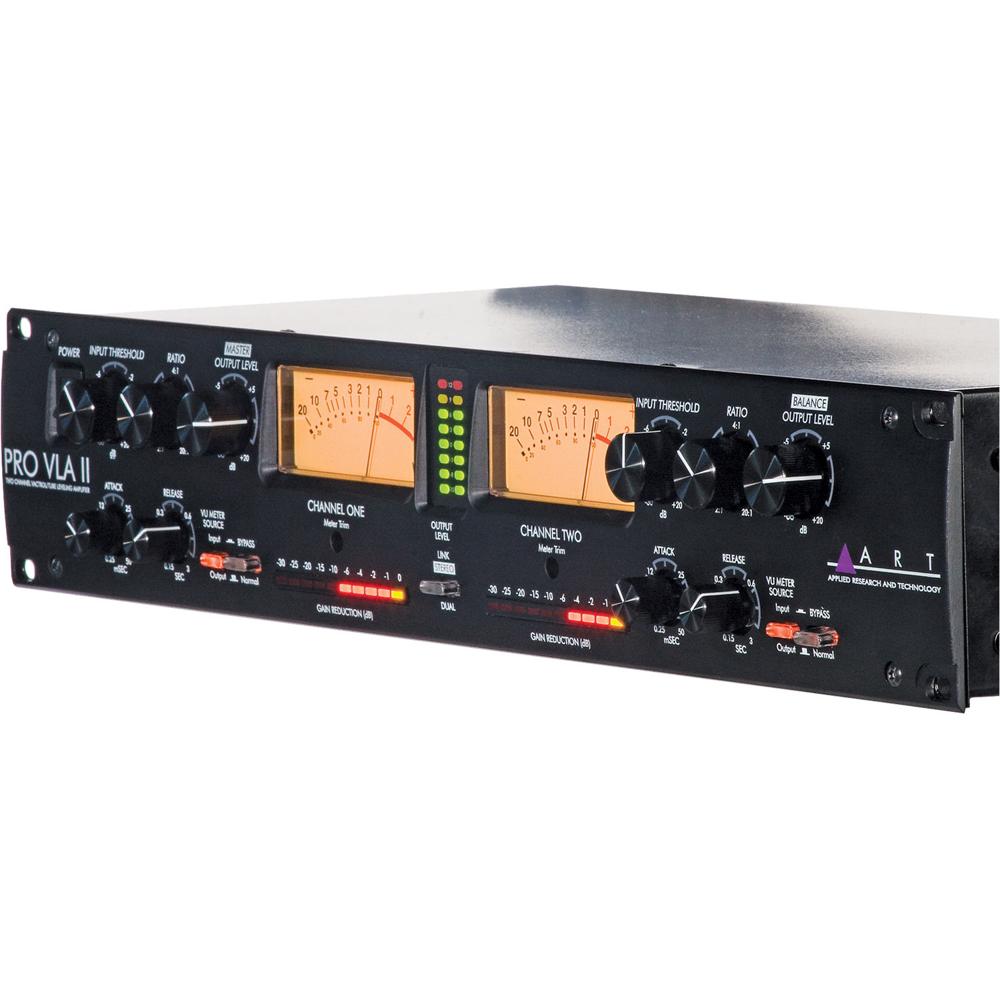 ART Pro VLA II - Compresor/Nivelador de Doble Canal con Etapa de Ganancia de Válvula y Switch +4dBu/ 554117-REG ART Pro VLA II - Compresor/Nivelador de Doble Canal con Etapa de Ganancia de Válvula y Switch +4dBu/ 554117-REG