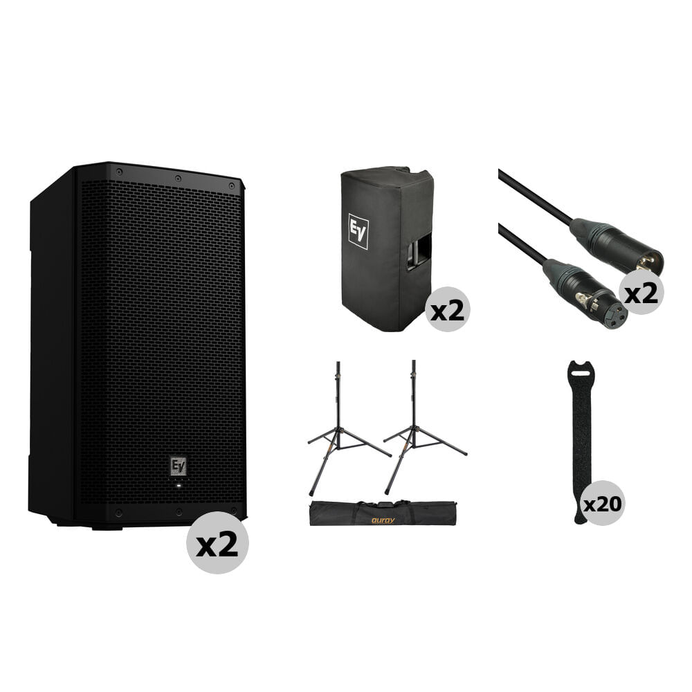 Kit de Altavoces Activos Electro-Voice ZLX-12P-G2 de 12 Kit de Altavoces Activos Electro-Voice ZLX-12P-G2 de 12