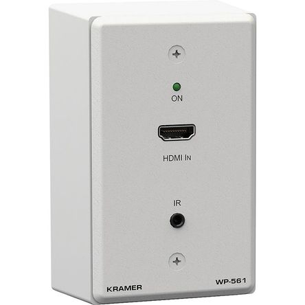 Kramer OWB-1G/D Caja de Pared de Un Solo Gang (Blanca) - Compatible con Placas de Pared de Un Solo G 1813002-REG