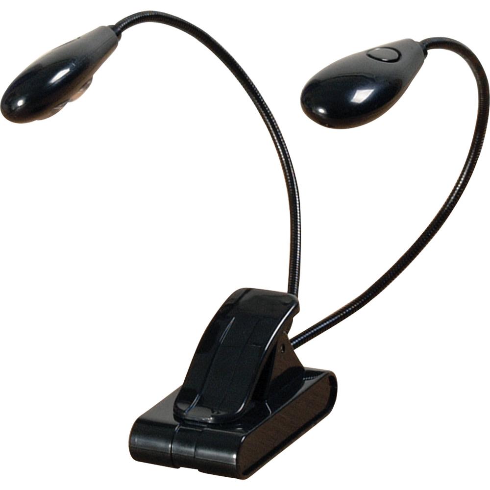 Luz Clip LED On-Stage LED204 con Doble Cabezal y 2 Cuellos Flexibles - Diseño Compacto 903652-REG Luz Clip LED On-Stage LED204 con Doble Cabezal y 2 Cuellos Flexibles - Diseño Compacto 903652-REG